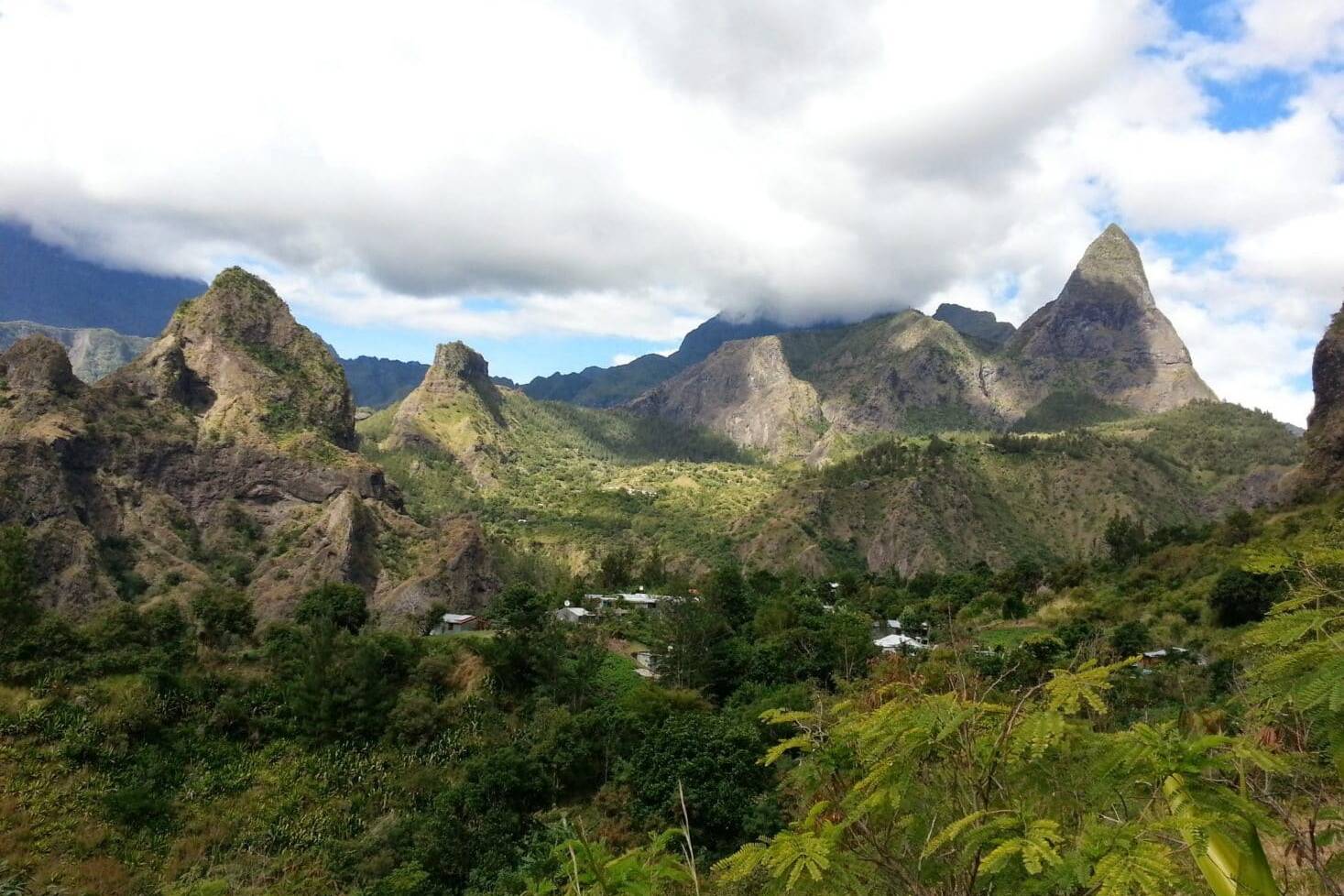 Paysage de la Réunion - Dans Mafate