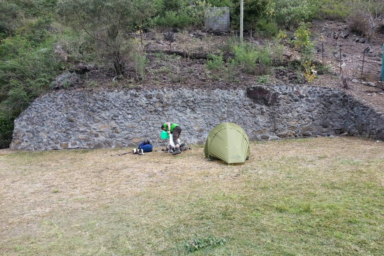 Bivouac du 5e jour, La Réunion