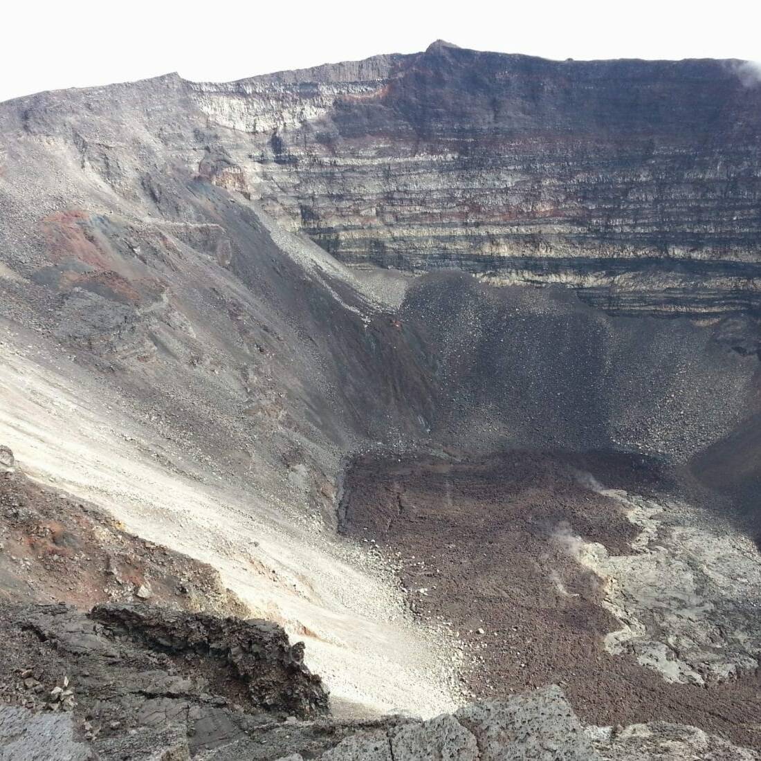 Le cratère Dolomieu, La Réunion