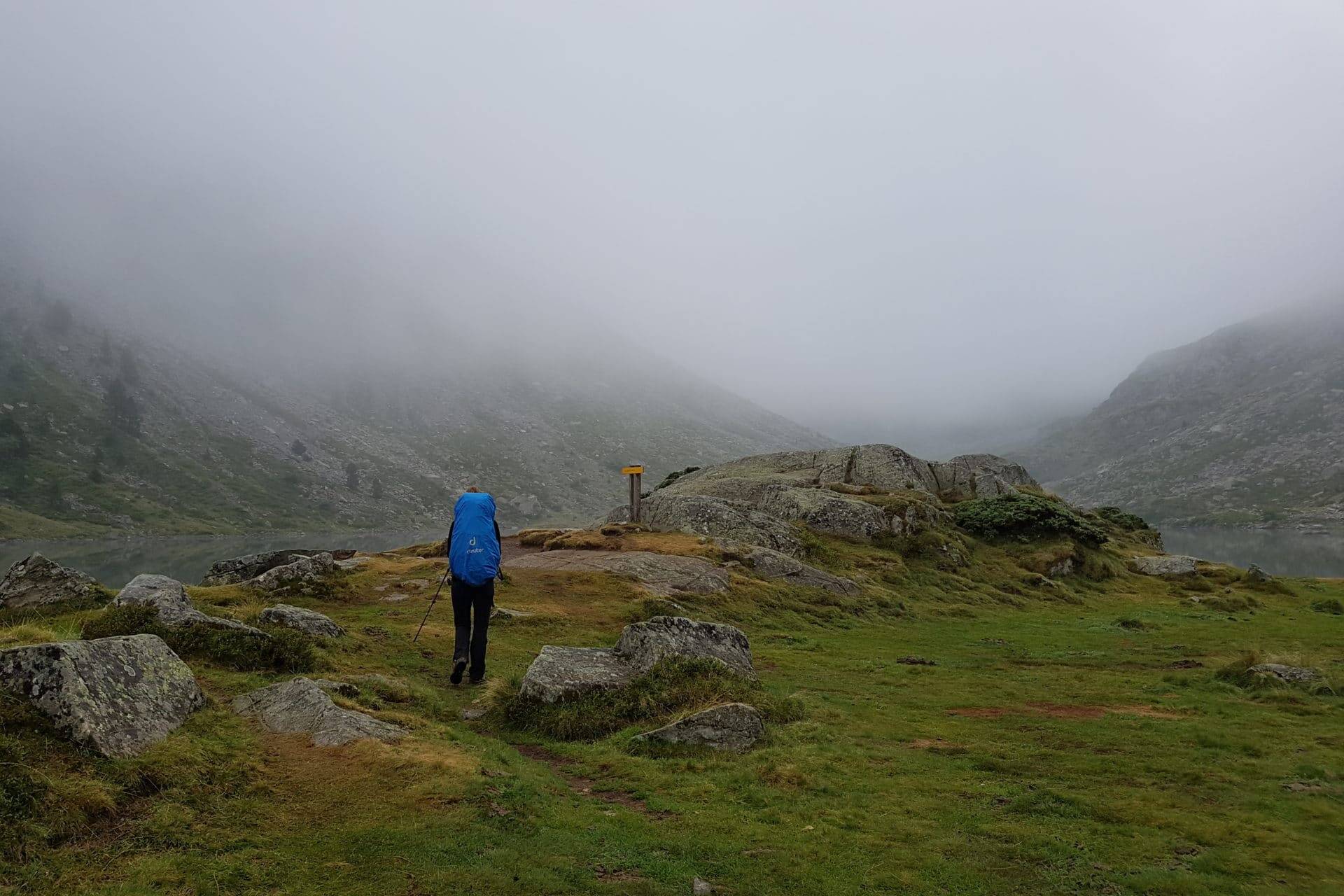 Arrivée au Lac d'Estom - Pyrénées