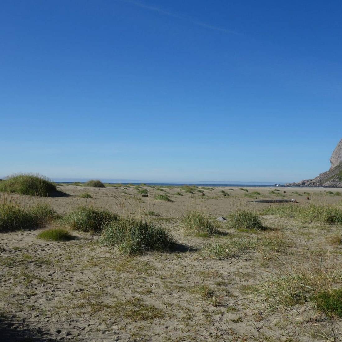 La plage de Bunes, Iles Lofoten, Norvège