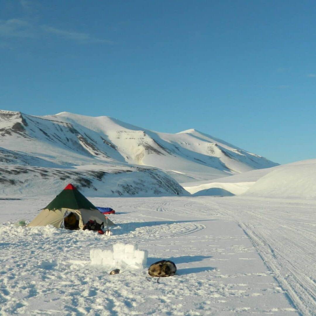 Deuxième camp au Svalbard