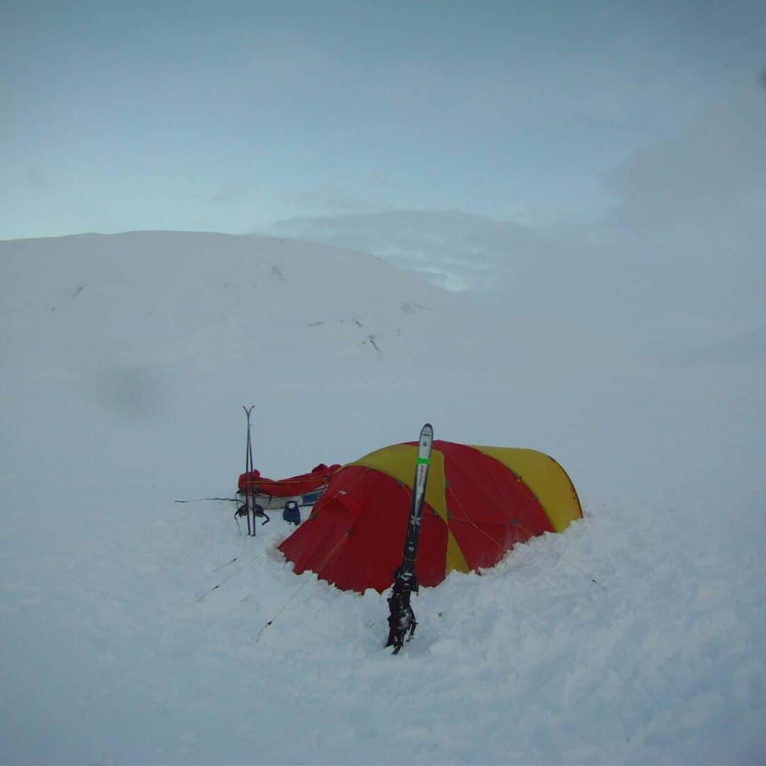 Premier bivouac, Svalbard