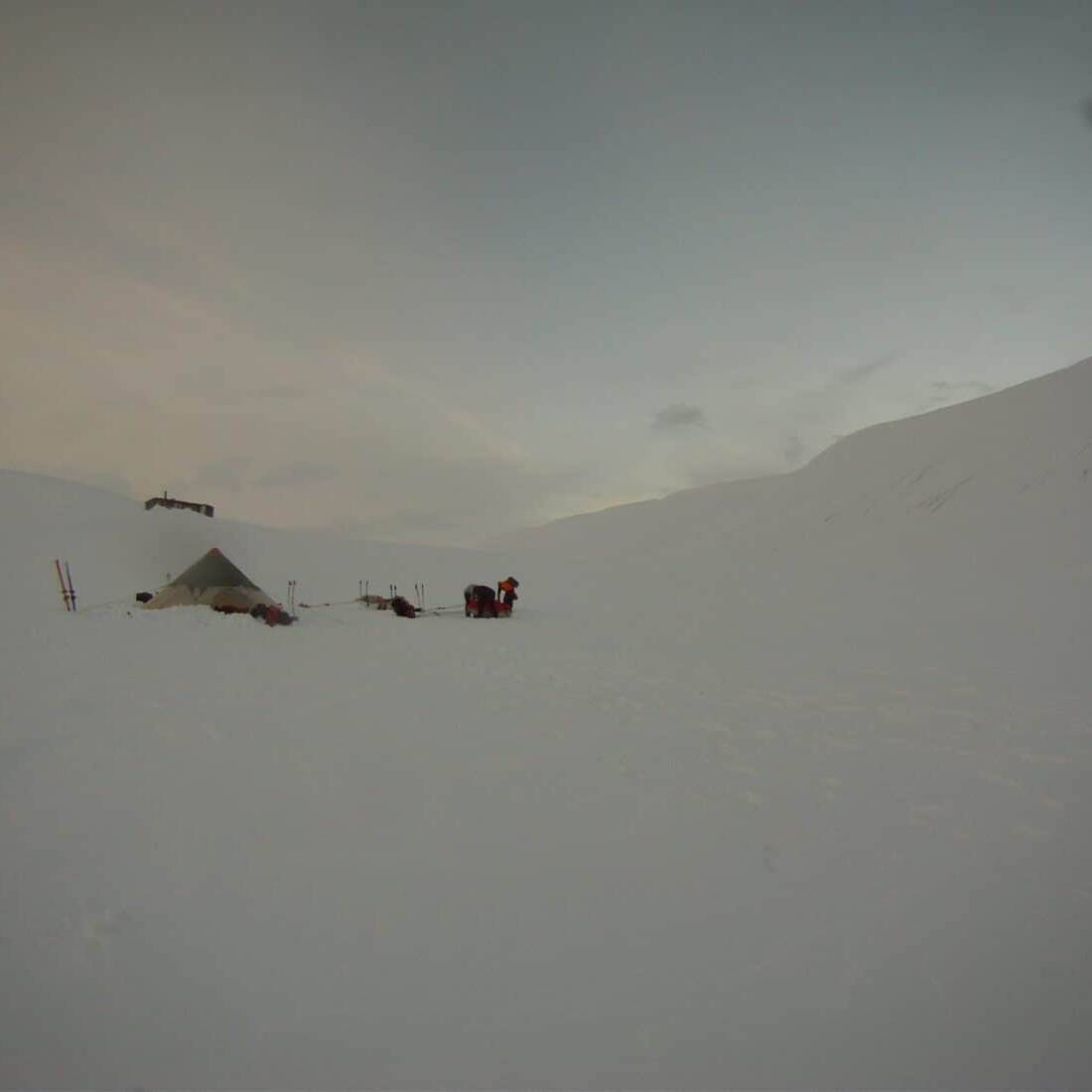 Notre premier camp, Svalbard