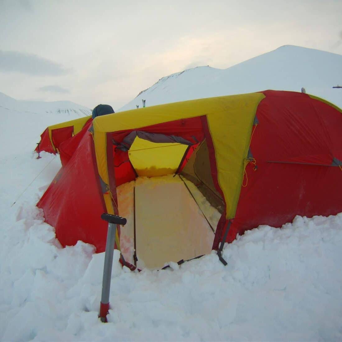 Notre abri pour la nuit, Svalbard