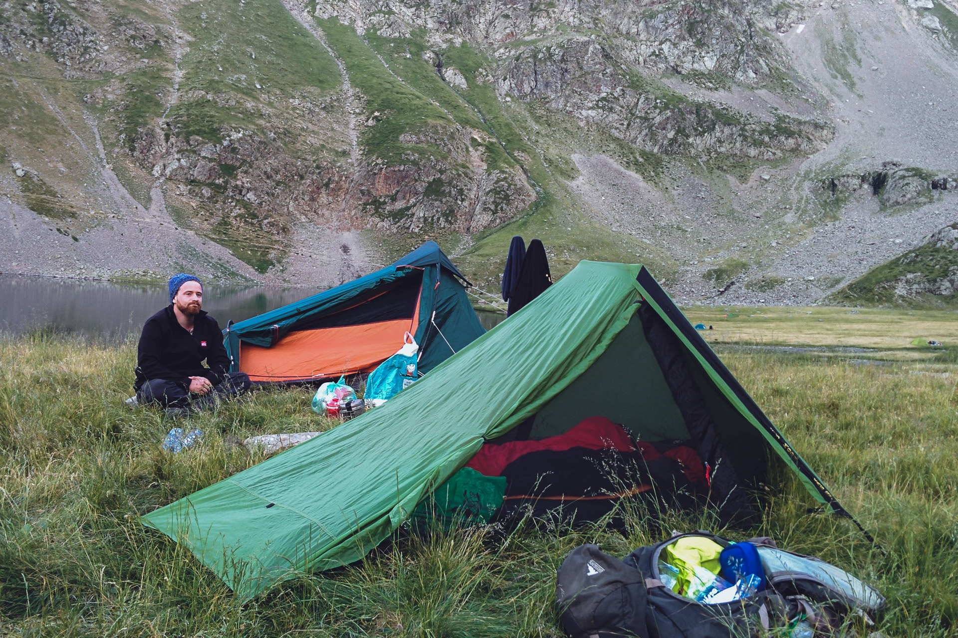 tour des écrins bivouac