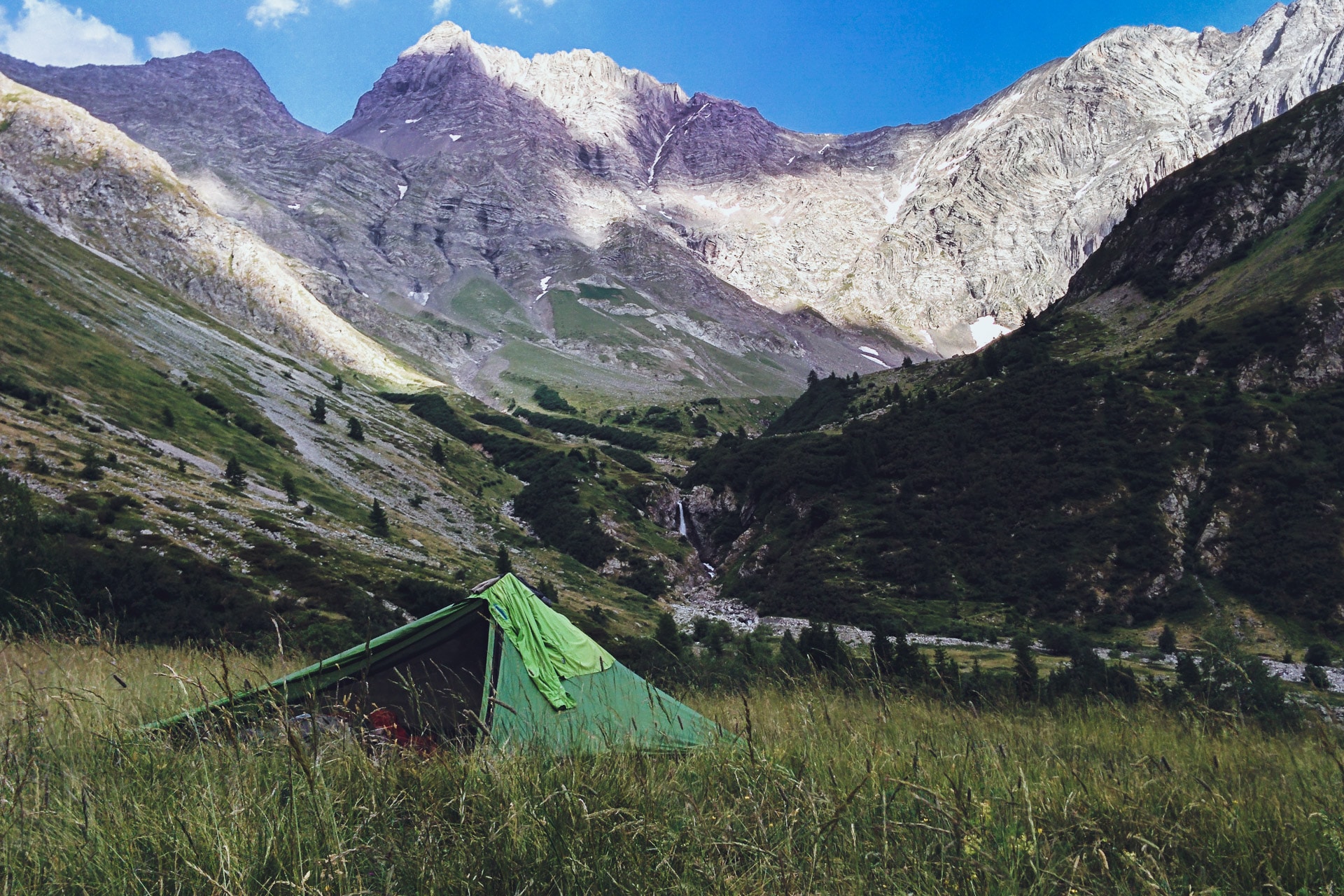 tour des écrins bivouac