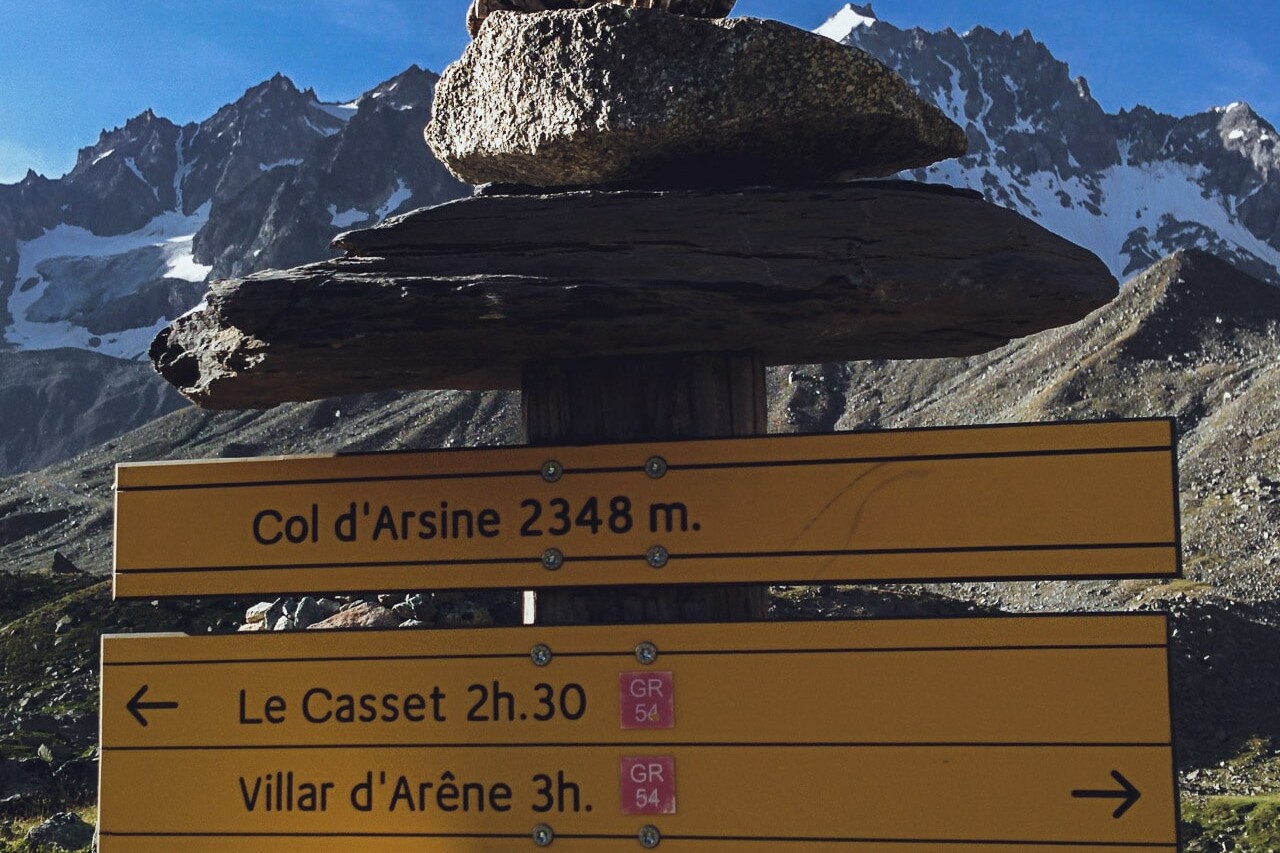 Au col d'Arsine, Parc National des Ecrins