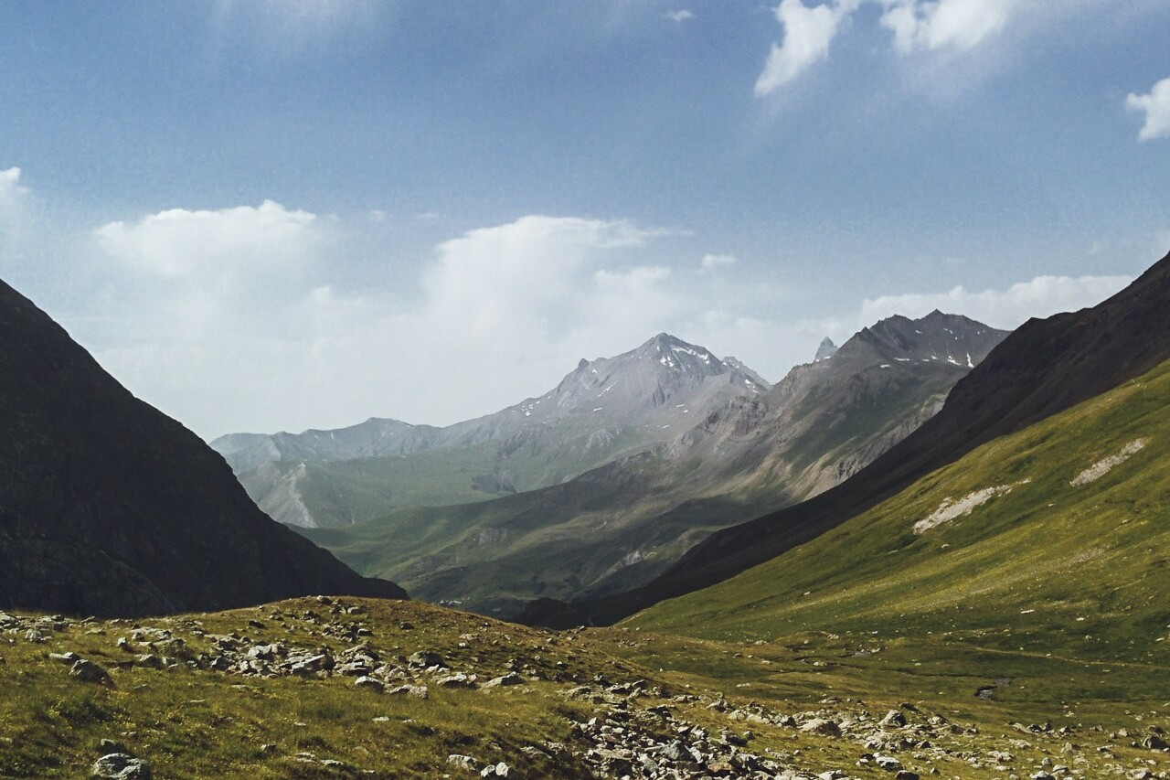 En bas, Pont d'Arsine, Parc National des Ecrins