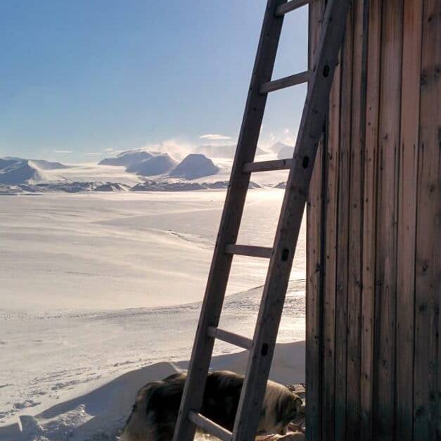 La cabane du midi, Svalbard