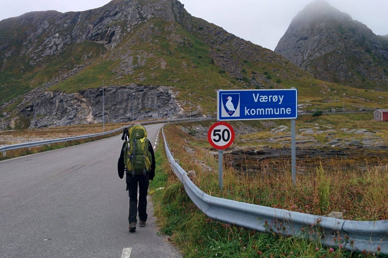 Arrivés à Vaeroy, Norvège