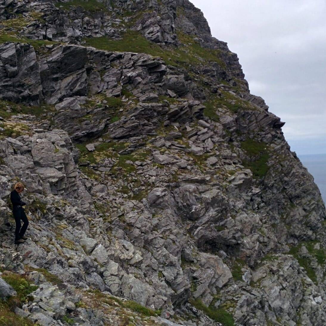 Photo aérienne, Vaeroy, Norvège