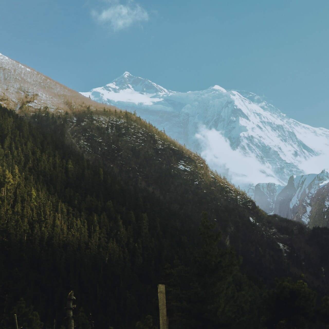 Les hauts sommets se dévoilent, Népal