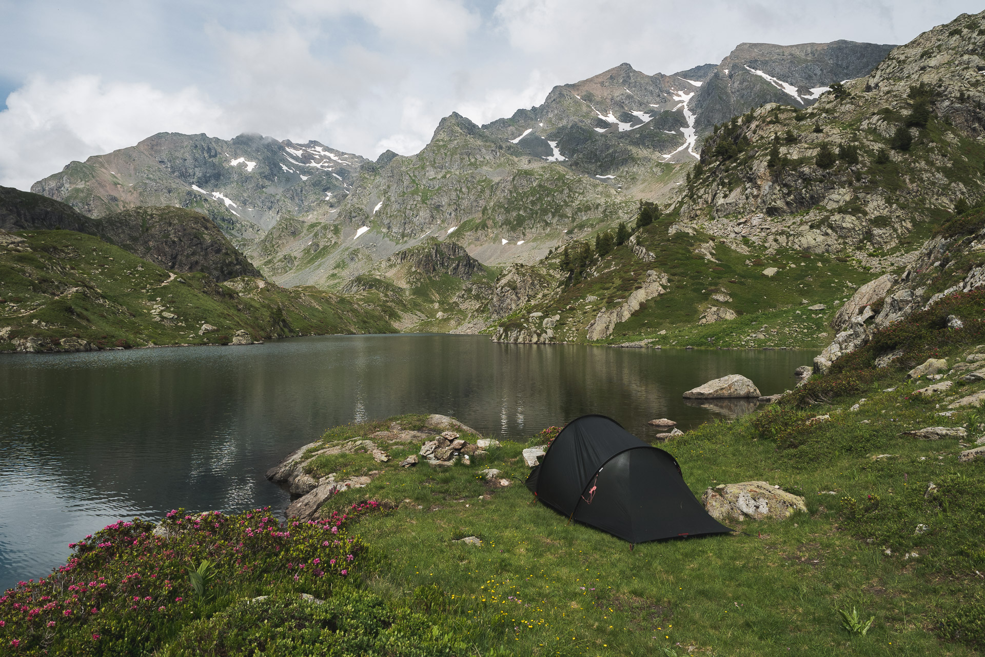 Bivouac au Lac Longet - GR738