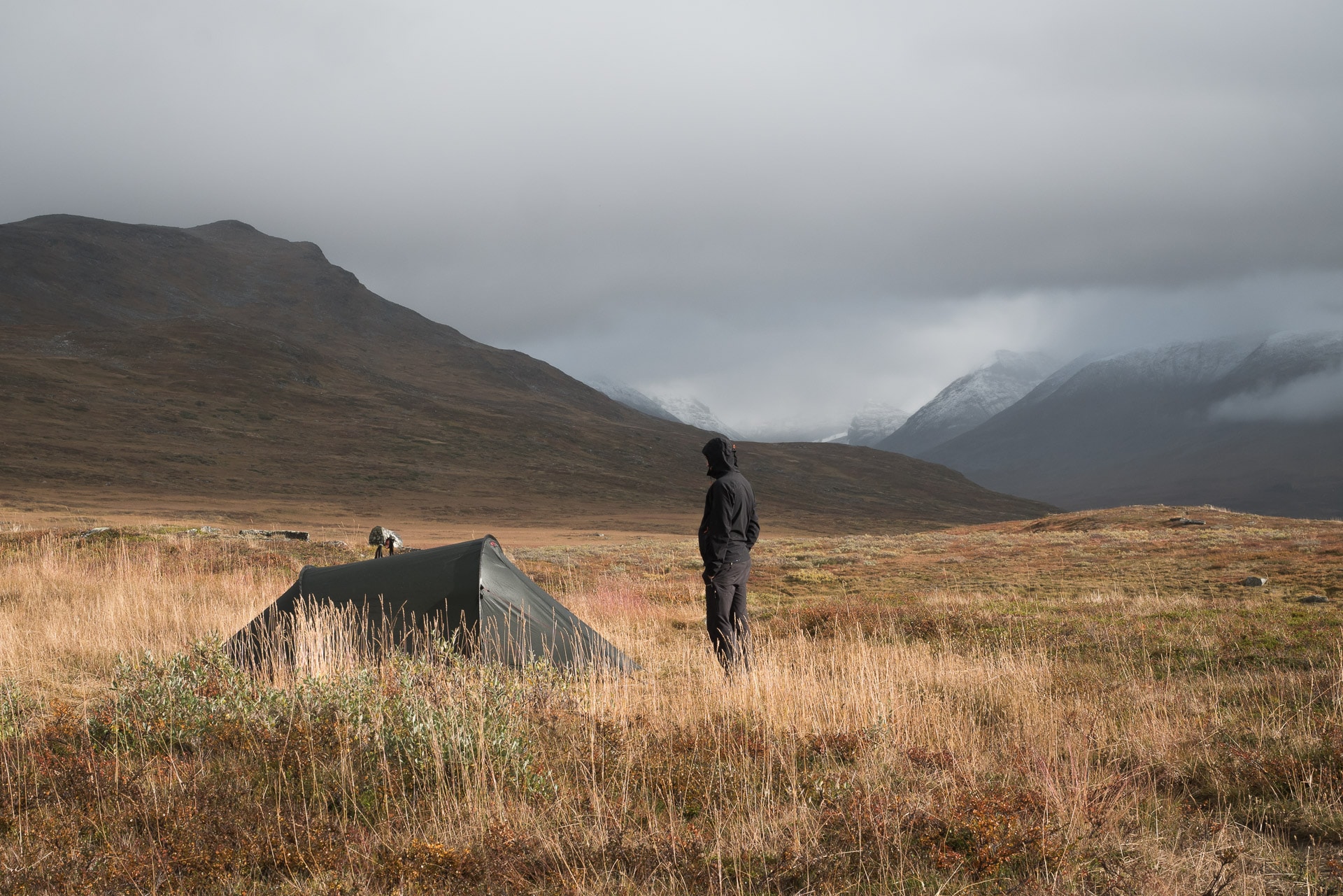 Bivouac à Mikkastuga - Sarek