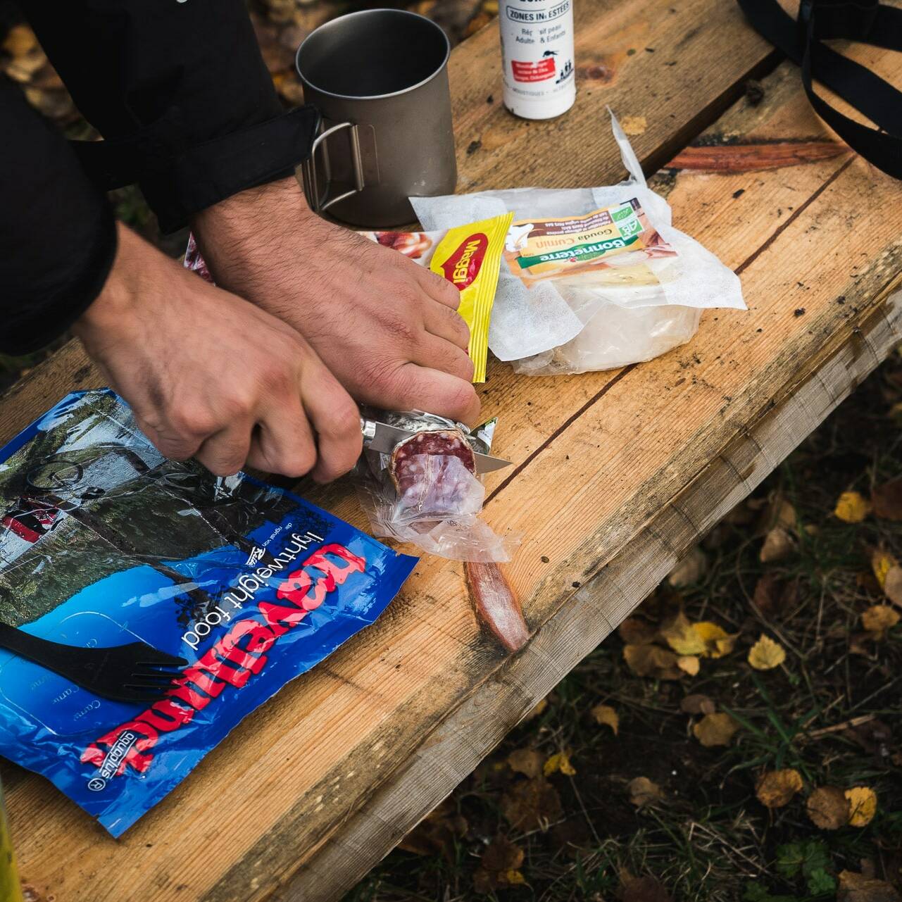 Préparation du repas du soir - Sarek
