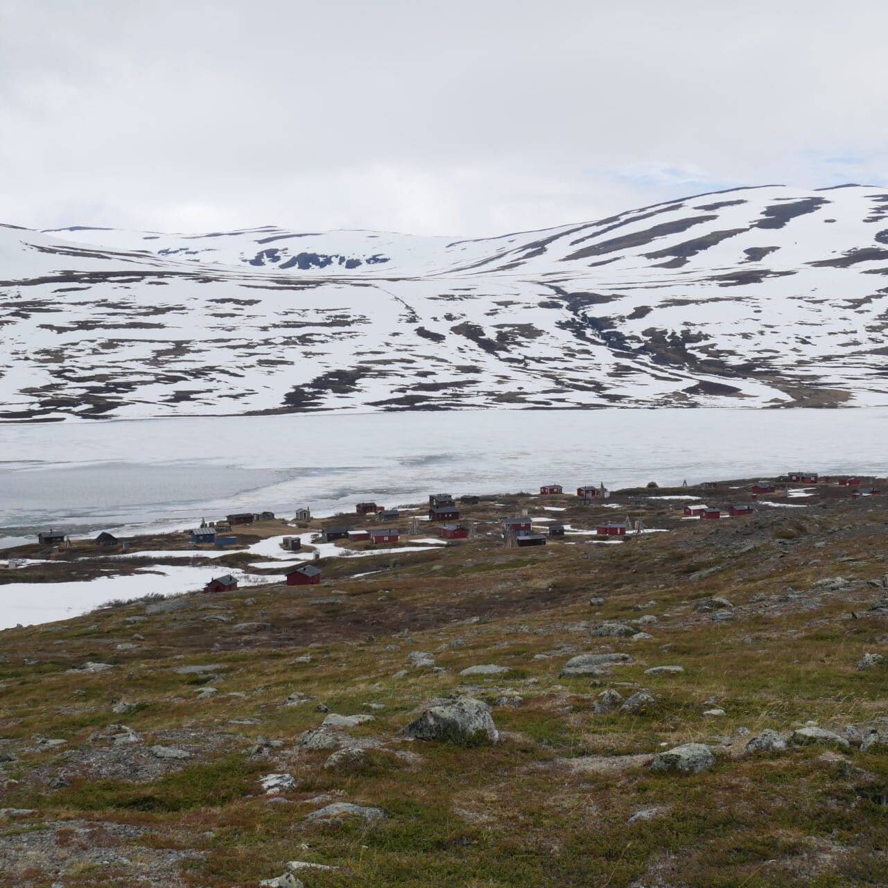 Camp Same près d'Alesjaure - Laponie