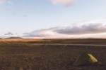 Bivouac non loin de Detifoss, Islande