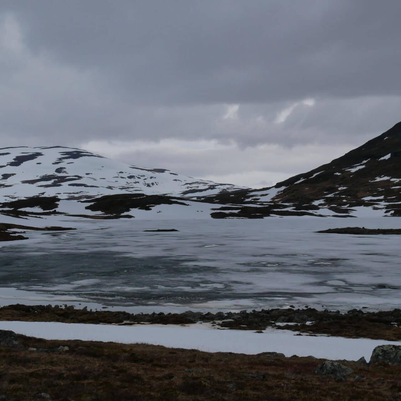 Lac gelé - Laponie