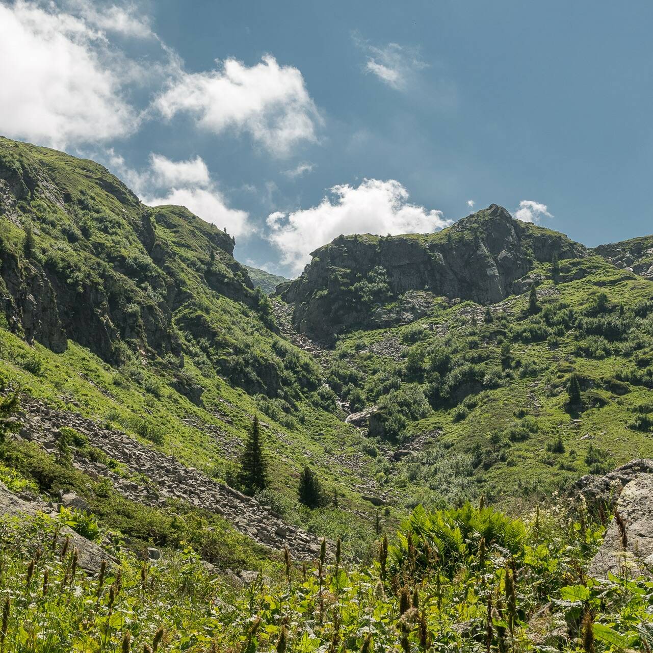 Montée aux Sept Laux - GR738