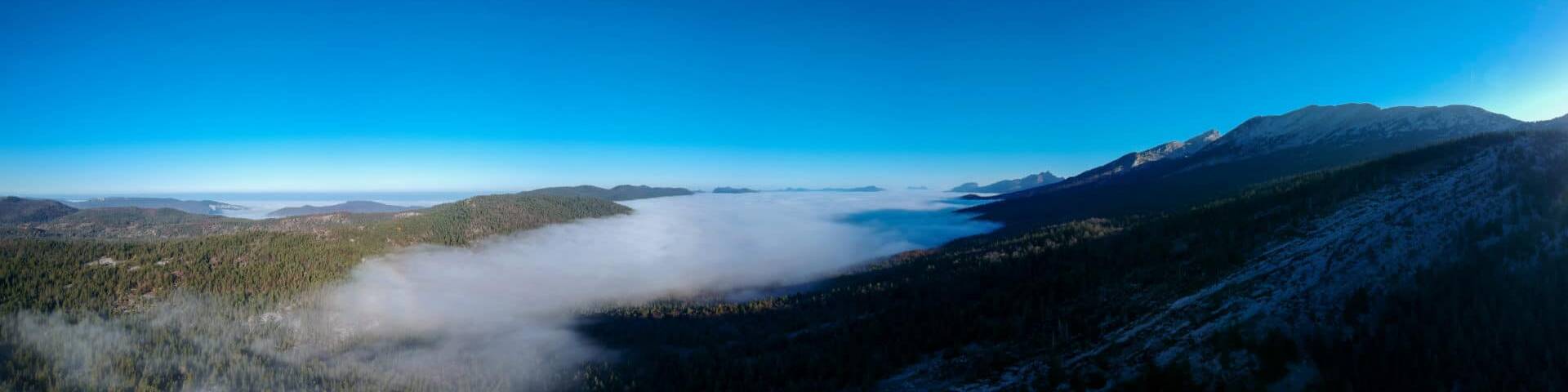 Panorama du Vercors matinal