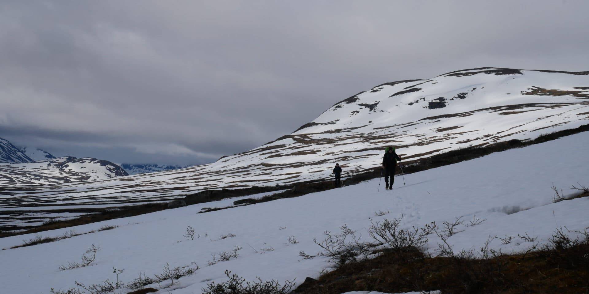 Sur les hauteurs - Laponie