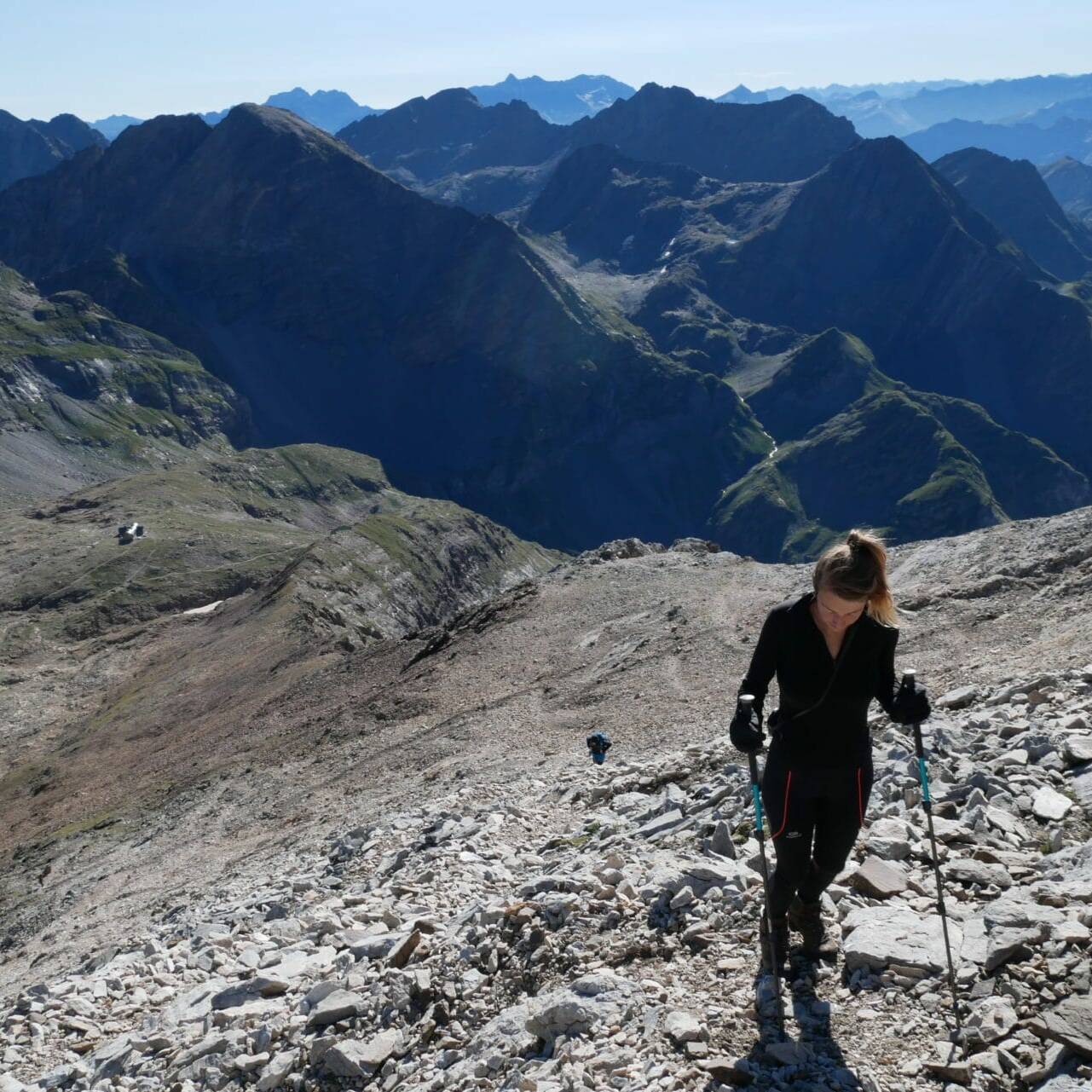 Vers le sommet du Petit Vignemale - Pyrénées