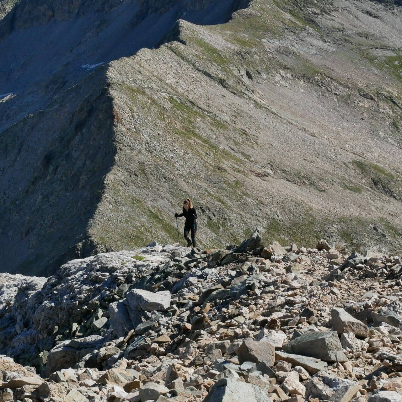 Vers le sommet du Petit Vignemale - Pyrénées