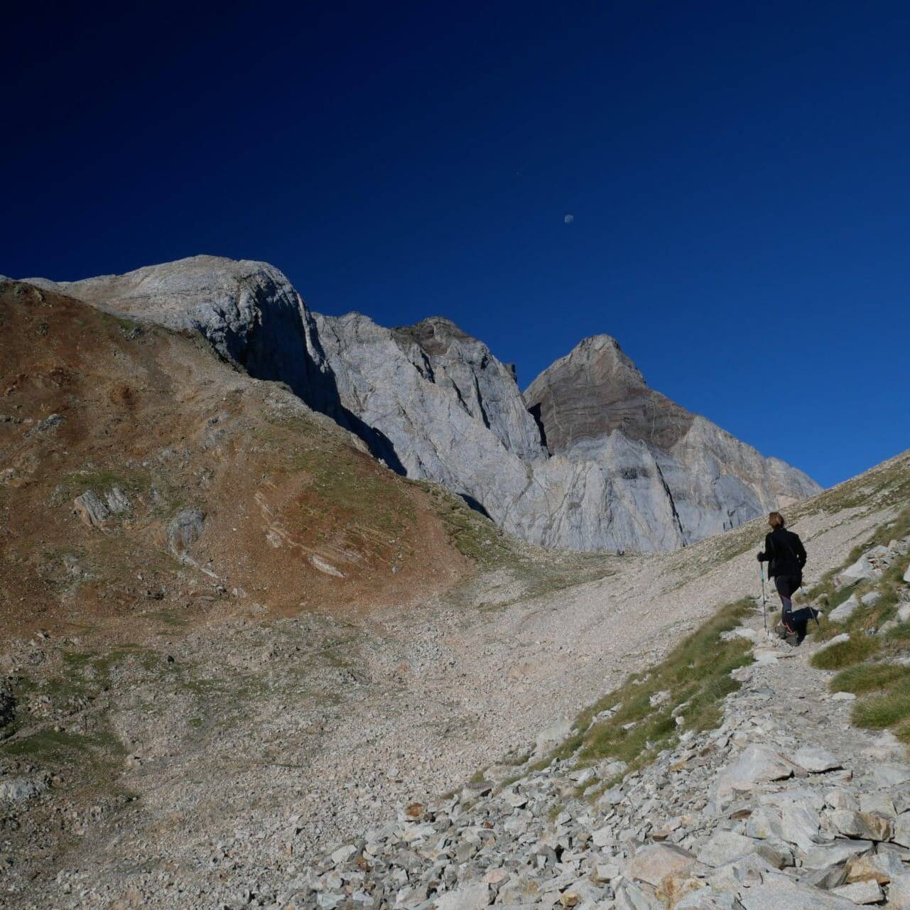 Vers le sommet du Petit Vignemale - Pyrénées