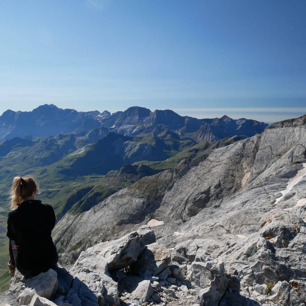 Au sommet du Petit Vignemale - Pyrénées
