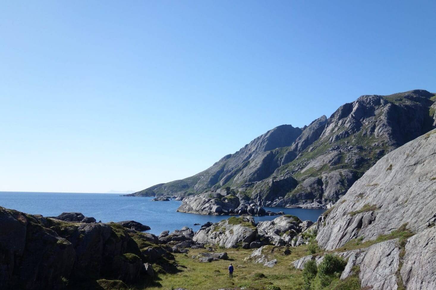 De Nusford à Nesland, Iles Lofoten, Norvège