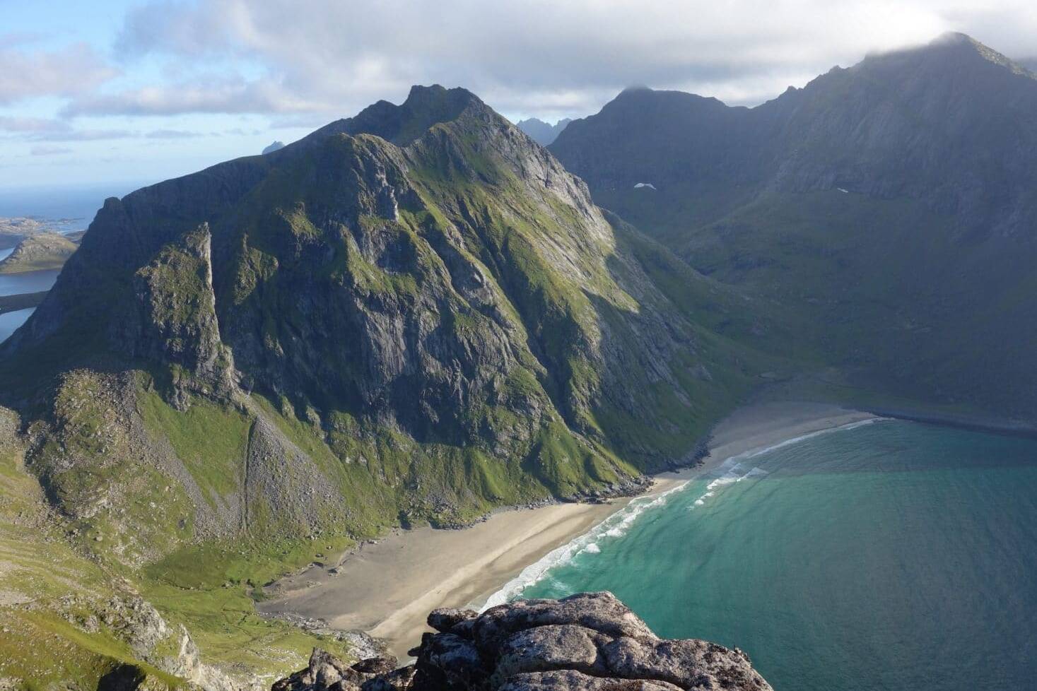 Kvalvika, Iles Lofoten, Norvège