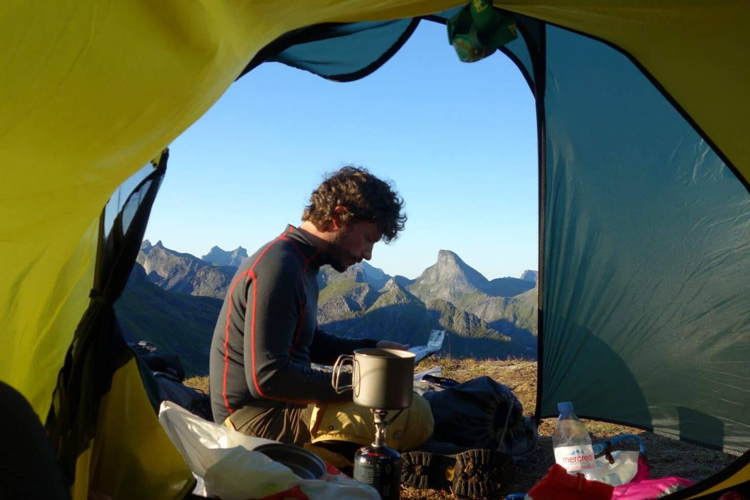 Préparation du lendemain, Iles Lofoten, Norvège