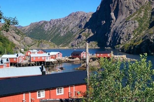 Nusfjord, Iles Lofoten, Norvège