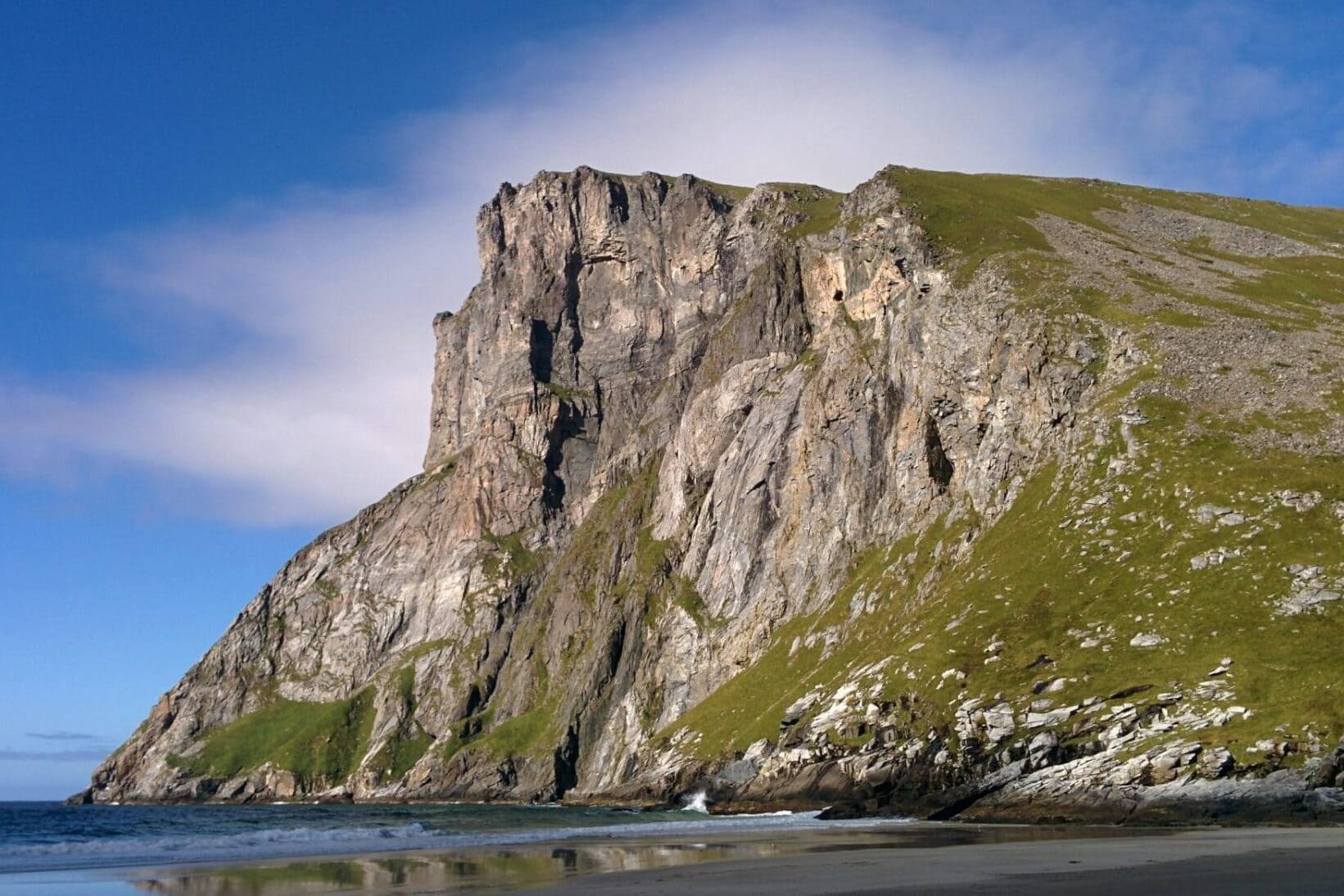 Le Ryten se réchauffe, Iles Lofoten, Norvège