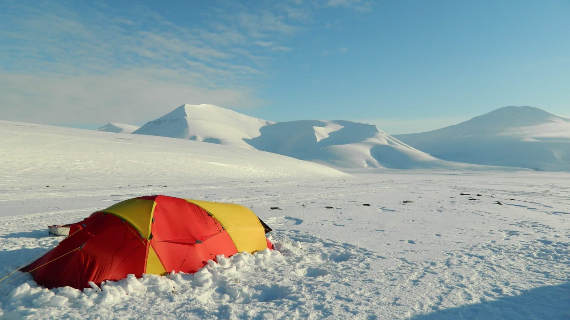 Bivouac au Svalbard