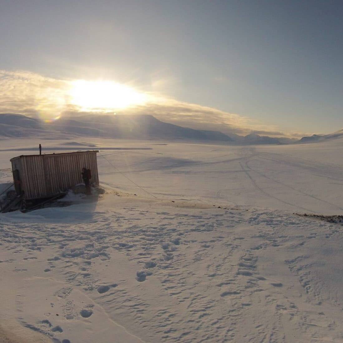 Notre hotel du soir, Svalbard