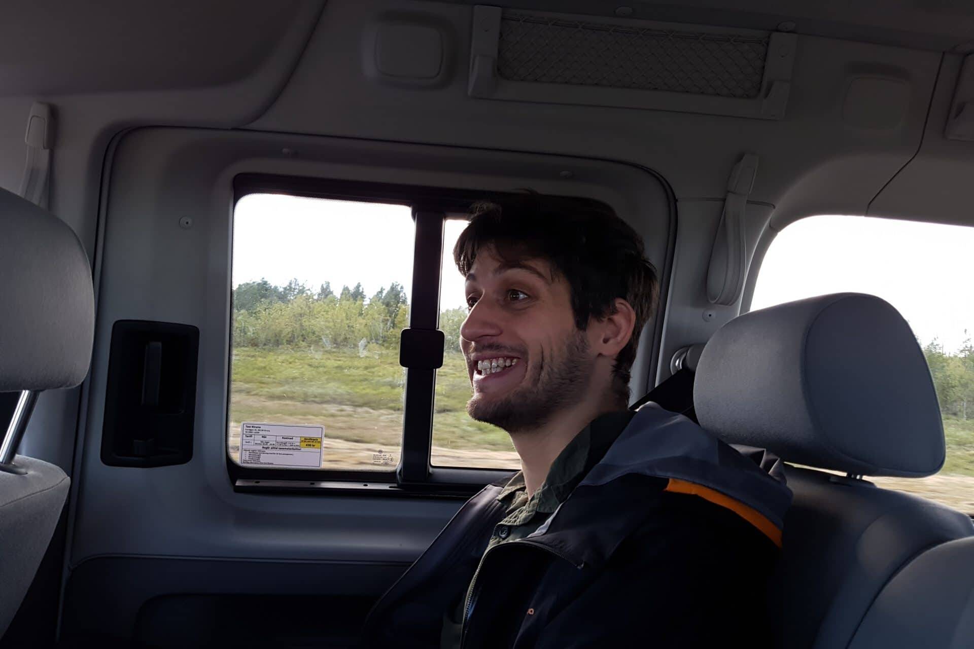 En direction de Nikkaluokta - Laponie