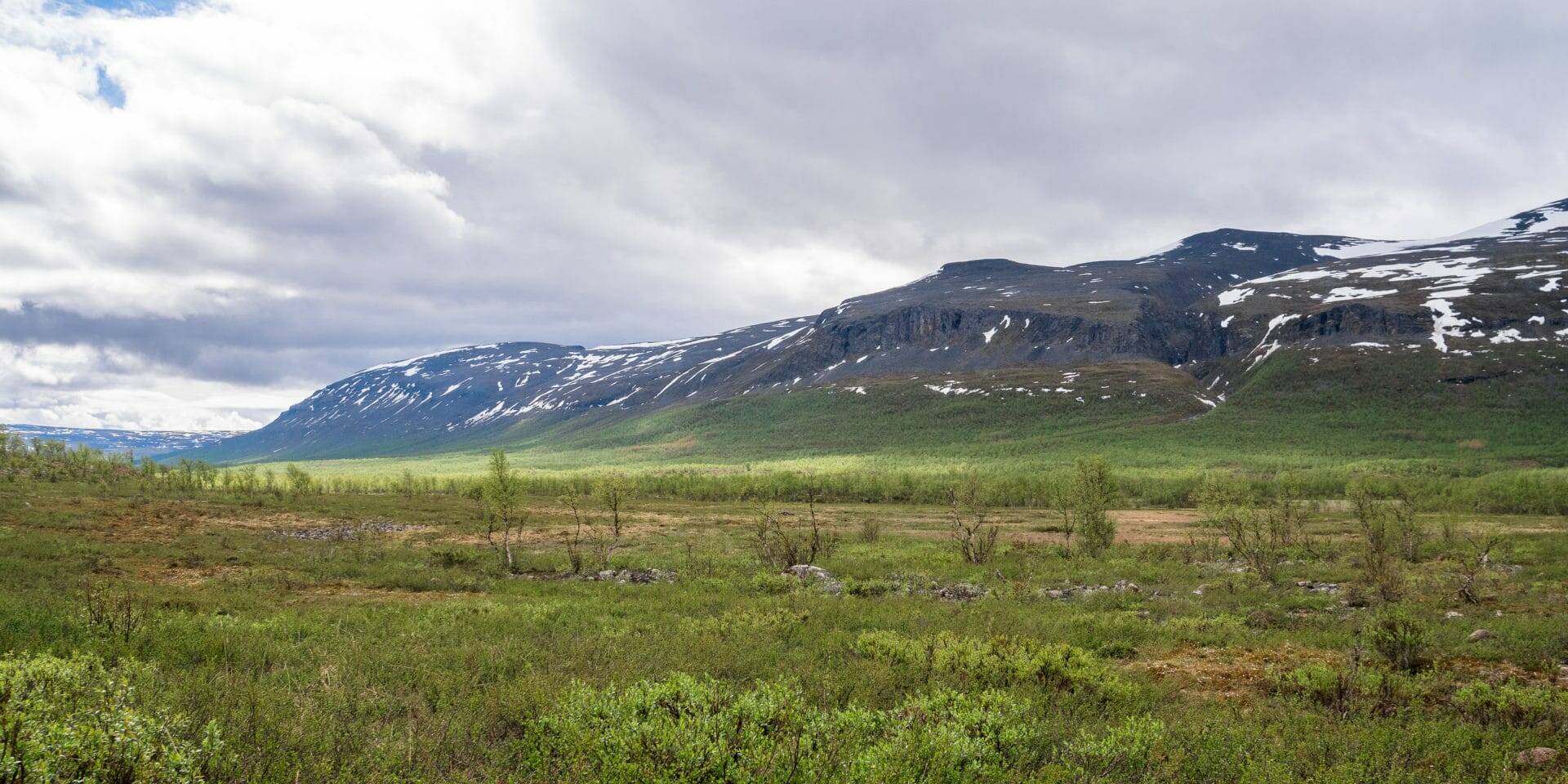 Dans la vallée de Vistas - Laponie
