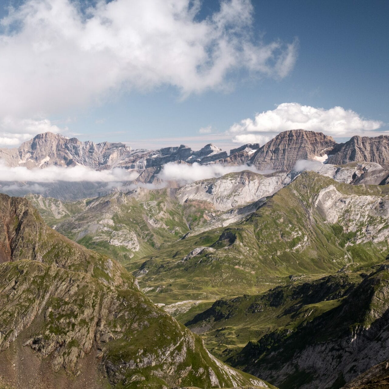 Cirque de Gavarnie depuis le refuge de Baysselance - Pyrénées