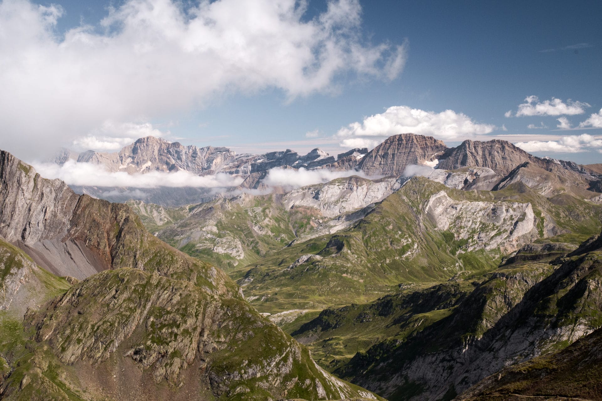 Cirque de Gavarnie depuis le refuge de Baysselance - Pyrénées