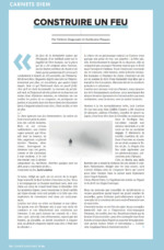 CA 60 Carnet Diem Construire un feu